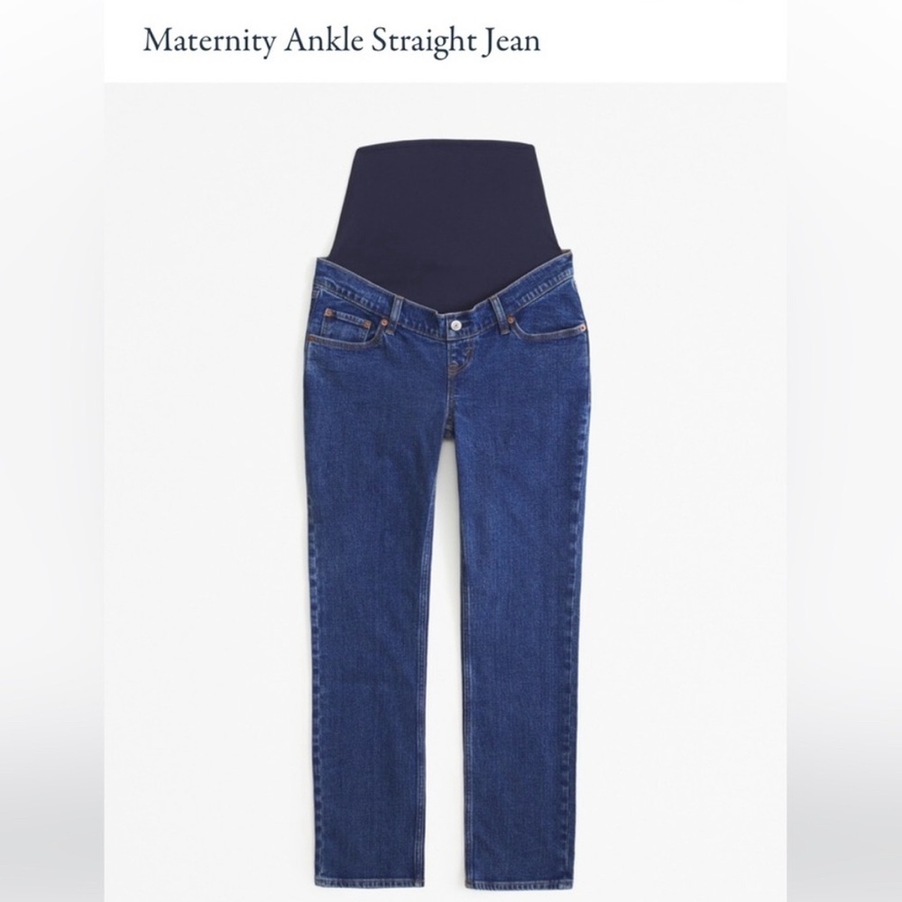 Maternity Abercrombie Ankle Straight jeans